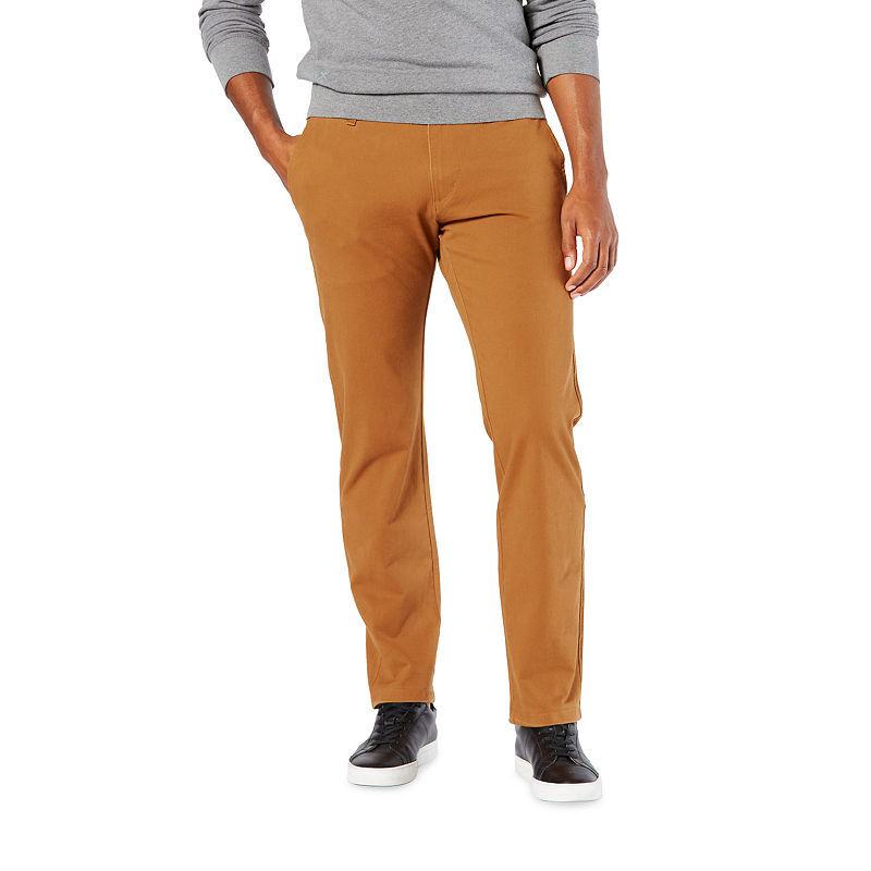 Dockers DARK GINGER Men's Ultimate 360 Straight-Fit Chino