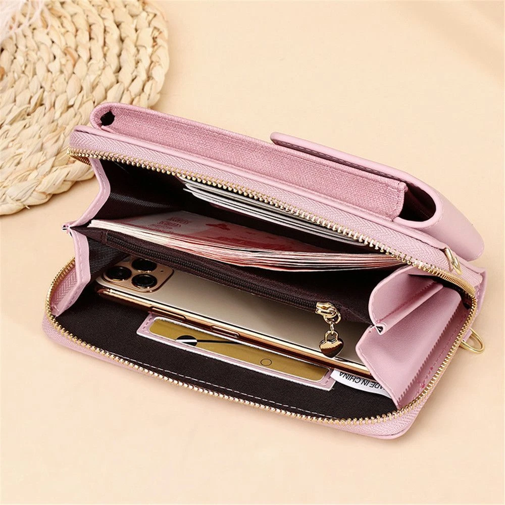 Cartera para teléfono Bolso teléfono para mujer Monedero | eBay