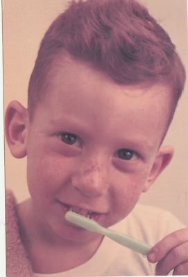 *Postcard-''Kid Brushes Teeth...Do It After Every Meal'' {US2-7}