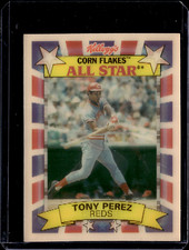 TONY PEREZ 1992 KELLOG'S #2
