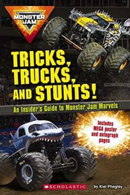 Monster Jam: Tricks, Trucks, and Stunts (Monster Jam) - Paperback - GOOD