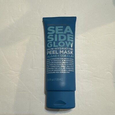 Formula 10.0.6 Sea Side Glow Skin Hydrating Peel Mask Algae Sea Clay 3.4 oz NEW