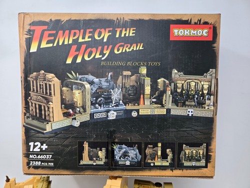 Indiana Jones Temple of the Holy Grail Tokmoc Building Block Set - Complete? - Picture 21 of 21