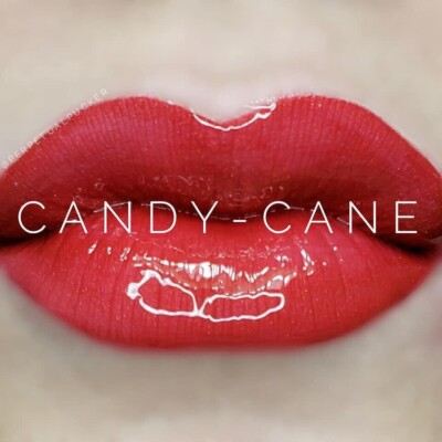 Lipsense Candy-Cane NEW Cool Vibrant Frost Red Pink Metallic Liquid Lipstick