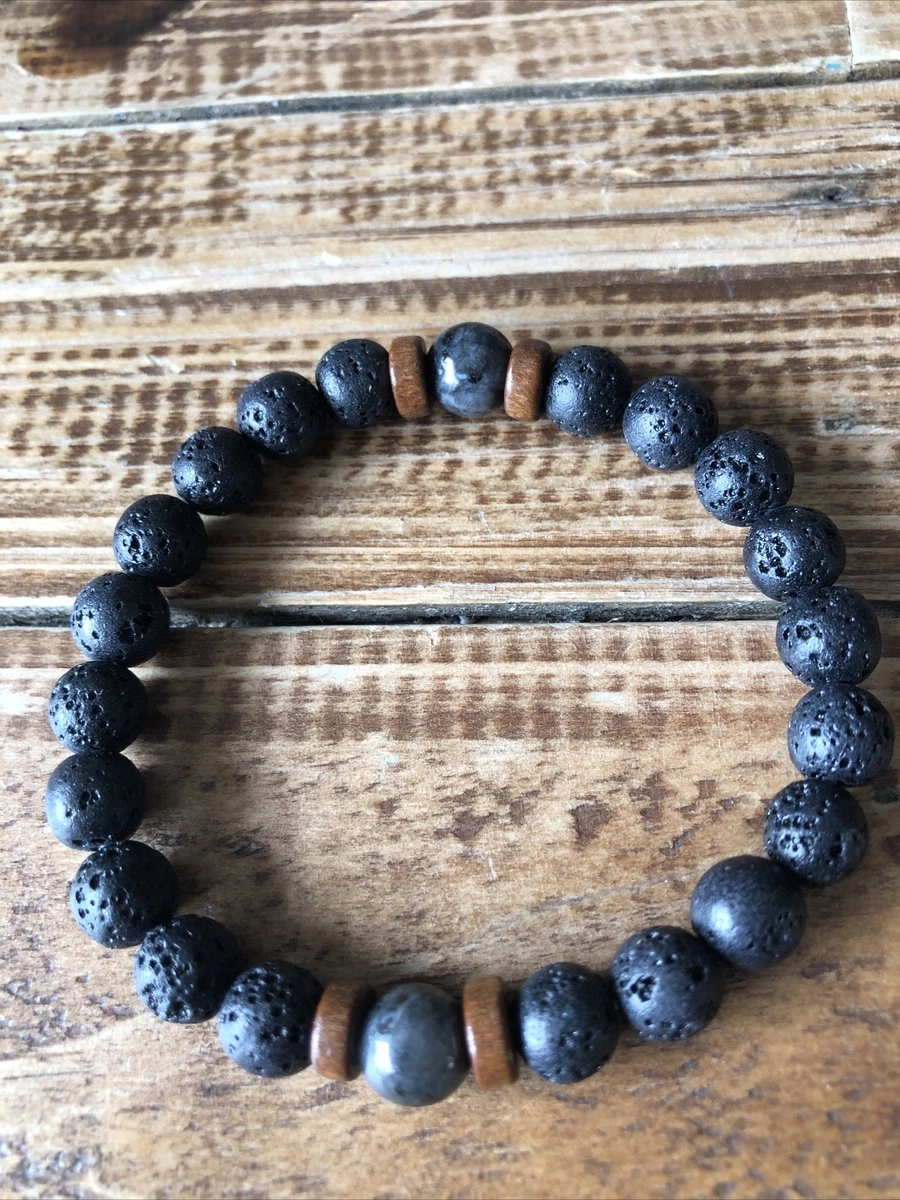 volcanic stone bracelet lava