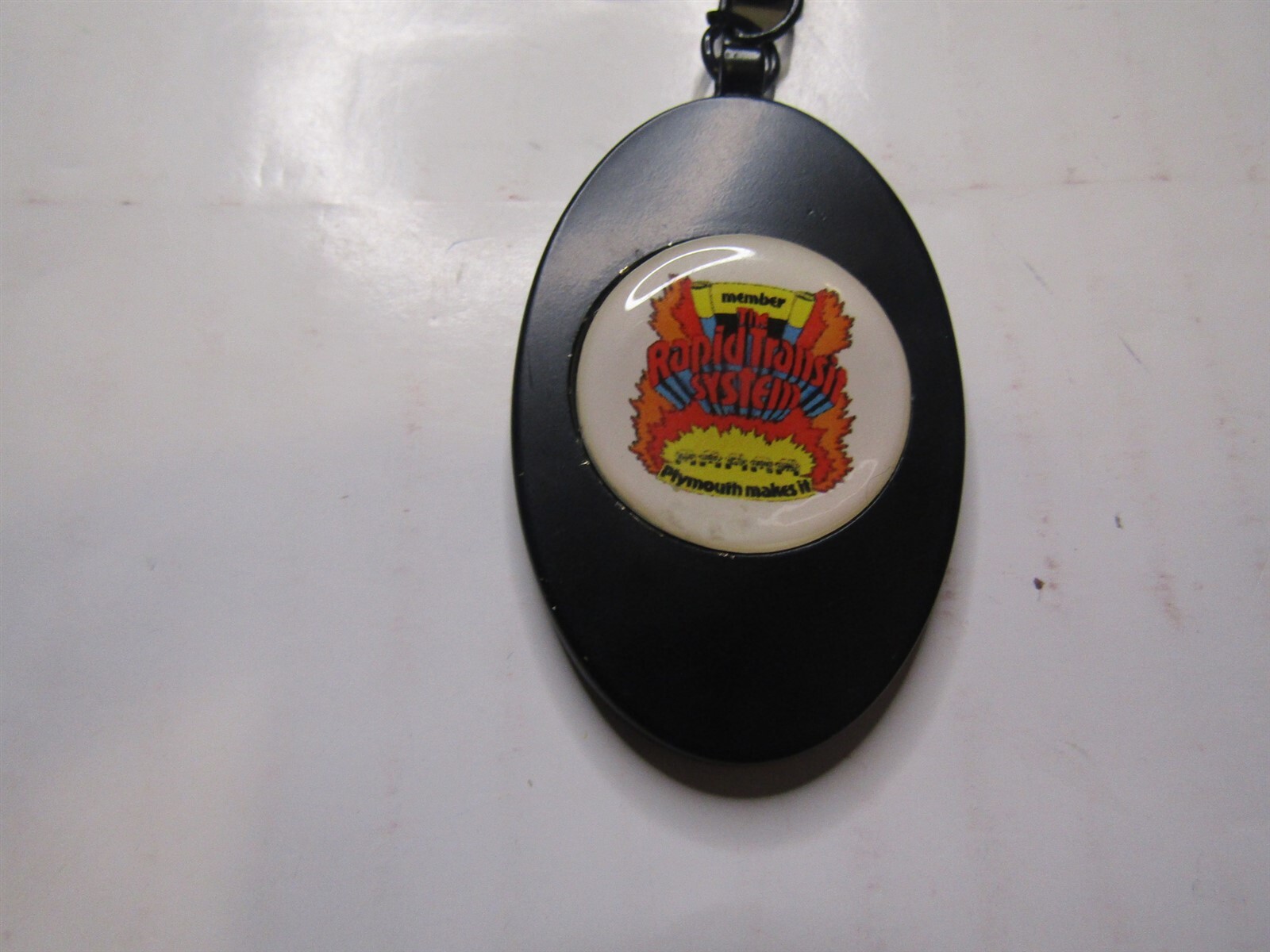 PLYMOUTH ROAD RUNNER BARRACUDA VALIANT RAPID TRANSIT SYSTEM KEYCHAIN