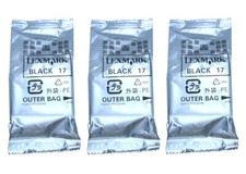 3x Originale Lexmark Inchiostro Cartuccia 17 Nero per X 1110 1130 2225 Z 13 23