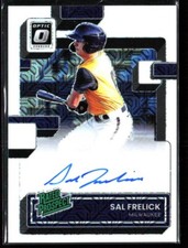 SAL FRELICK 2022 Donruss Optic Rated Prospect White Mojo Auto #/25 SSP