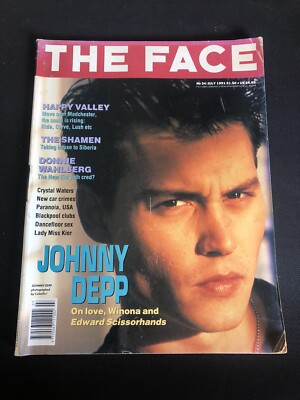 The Face Magazine July 1991 - Johnny Depp - The Shamen