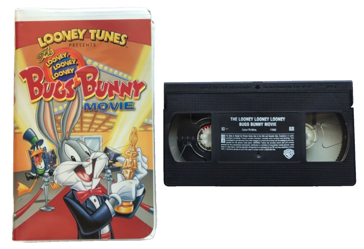 The Looney, Looney, Looney Bugs Bunny Movie (VHS, 1999, Clam Shell