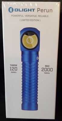 Olight Limited Edition Perun Blue - New, Never opened