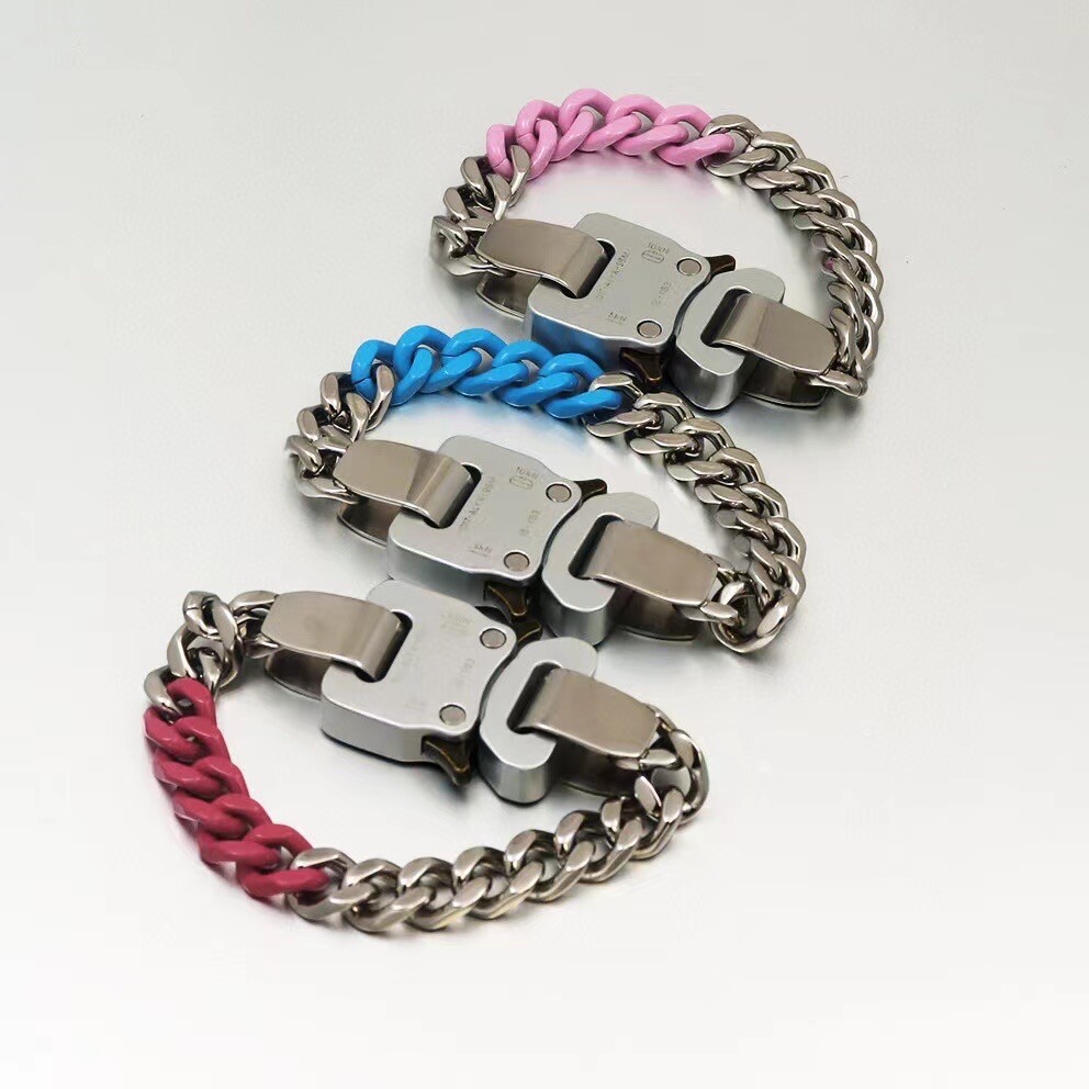 Metal 1017 ALYX 9SM Cubix Chain Multicolor Fixed Buckle Metal 1017 ALYX 9SM Cubix Chain Multicolor Fixed Buckle