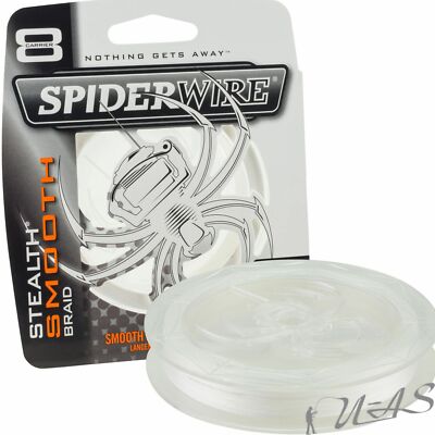 SPIDERWIRE Smooth 8 150M 0.25/27.3kg Translucent 8 fach Geflochtene Angelschnur 