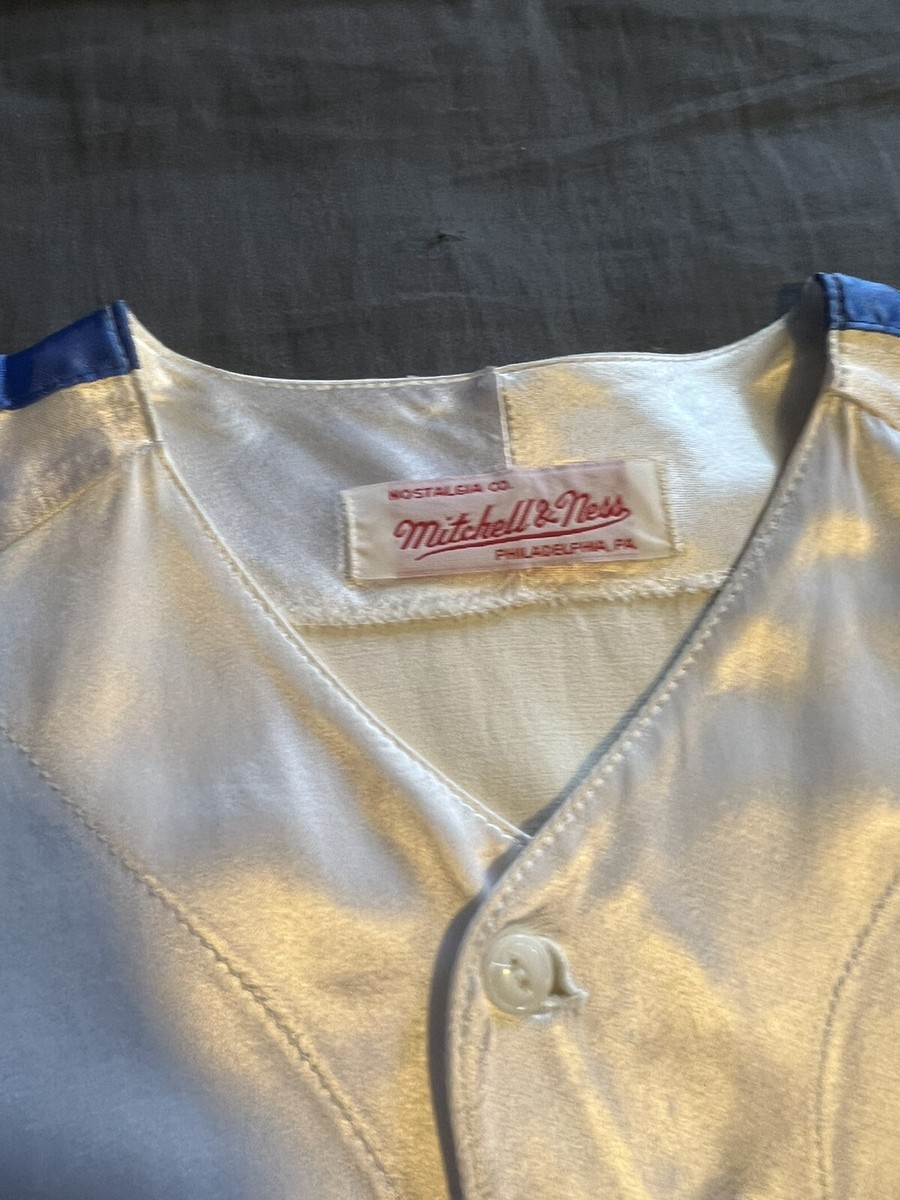 100% Authentic 1947 Jackie Robinson Brooklyn Dodgers Mitchell Ness