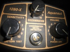Fisher M-Scope 1280-X AQUANAUT Metal Detector w/ Headphones , 8 inch Coil