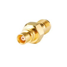 RF SMA Female Jack to MCX Female Straight RF Coax Adapter Connector Goldplated