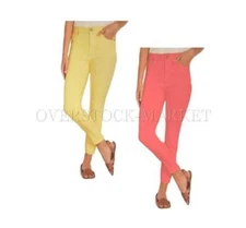 NEW! WOMEN'S BUFFALO BY DAVID BITTON HAVANA HIGH RISE ANKLE SKINNY PANT! VARIETY