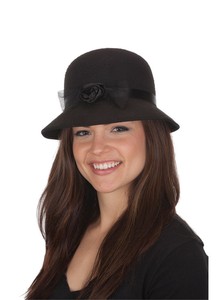 flapper costume hat