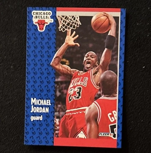 Michael Jordan - 1991-92 Fleer #29 Chicago Bulls HOF GOAT K9