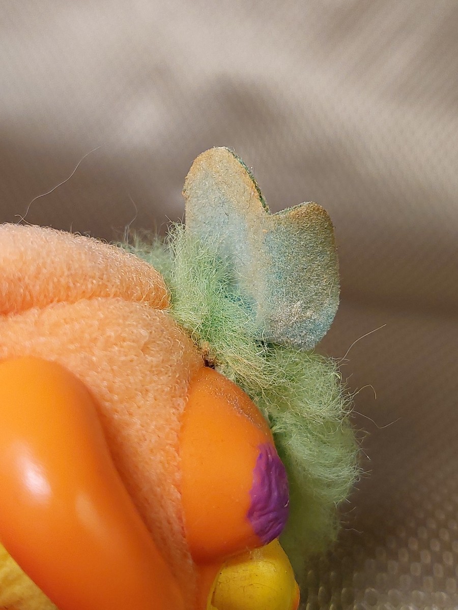 Vintage 1986 Popples Mini Pocket Popple Orange Plush | eBay