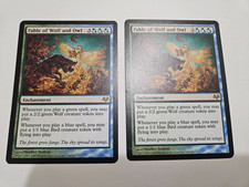 MTG Magic 2x Fable of Wolf and Owl Rare Eventide Regular MP