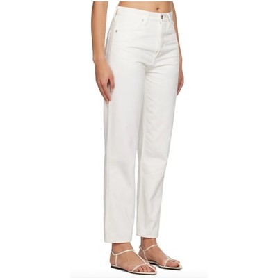 NWT Women's Jil Sander 100% Cotton 5 Pocket Jeans size 26 Designer Quiet Luxury