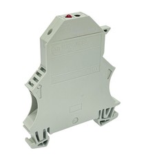 Allen Bradley 1492-J6FB248 1-Circuit Fuse Terminal Block 5x20MM Type J Fuse Gray