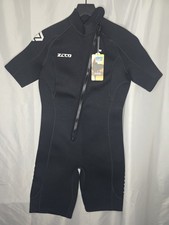 ZCCO Shorty Wetsuits 3mm Neoprene Front Zipper Diving Suit for Diving Size Med