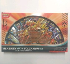 Blaziken Ex & Volcanion Ex Premium Collection Prices | Pokemon Promo | Pokemon Cards Blaziken Ex & Volcanion Ex Premium Collection Prices | Pokemon Promo | Pokemon Cards