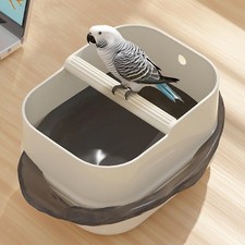 Bird Desktop Training Stand Tabletop Bird Perch for Budgies Living Room Home