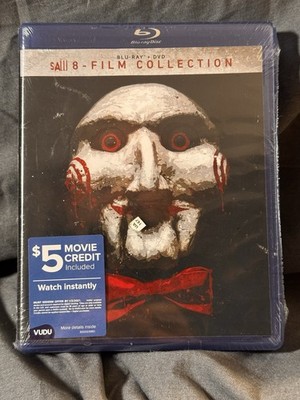 Saw 8 Film Collection Blu-ray + DVD Factory Sealed Horror Set 