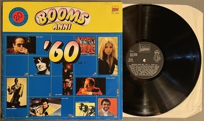 BOOMS 60er Jahre Vol. 1 VINYL LP ITALIEN 1983 MINA LITTLE TONY GINO PAOLI VG+ VG+