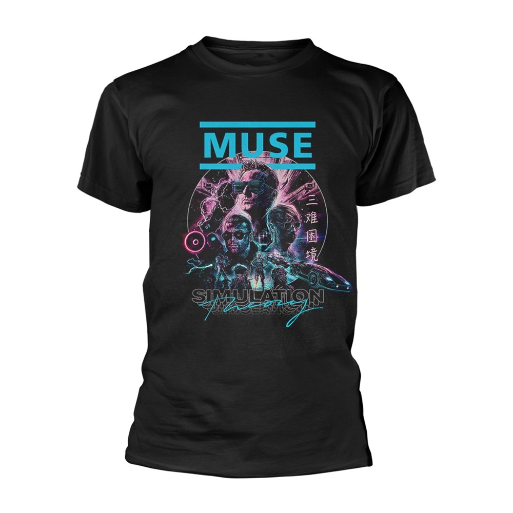 MUSE - SIMULATION THEORY BLACK T-Shirt X-Large