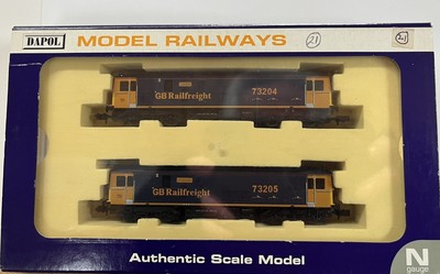 Dapol ND-070A Paar Class 73s Janice und Jeanette one powered Spur N