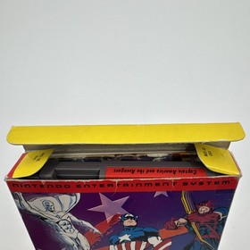 Captain America and The Avengers NES 1991 Box + Manual + Game + Reg Card
