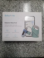 Babytone Baby Sleep Monitor with Base Station- Smart Sleep Sock, 