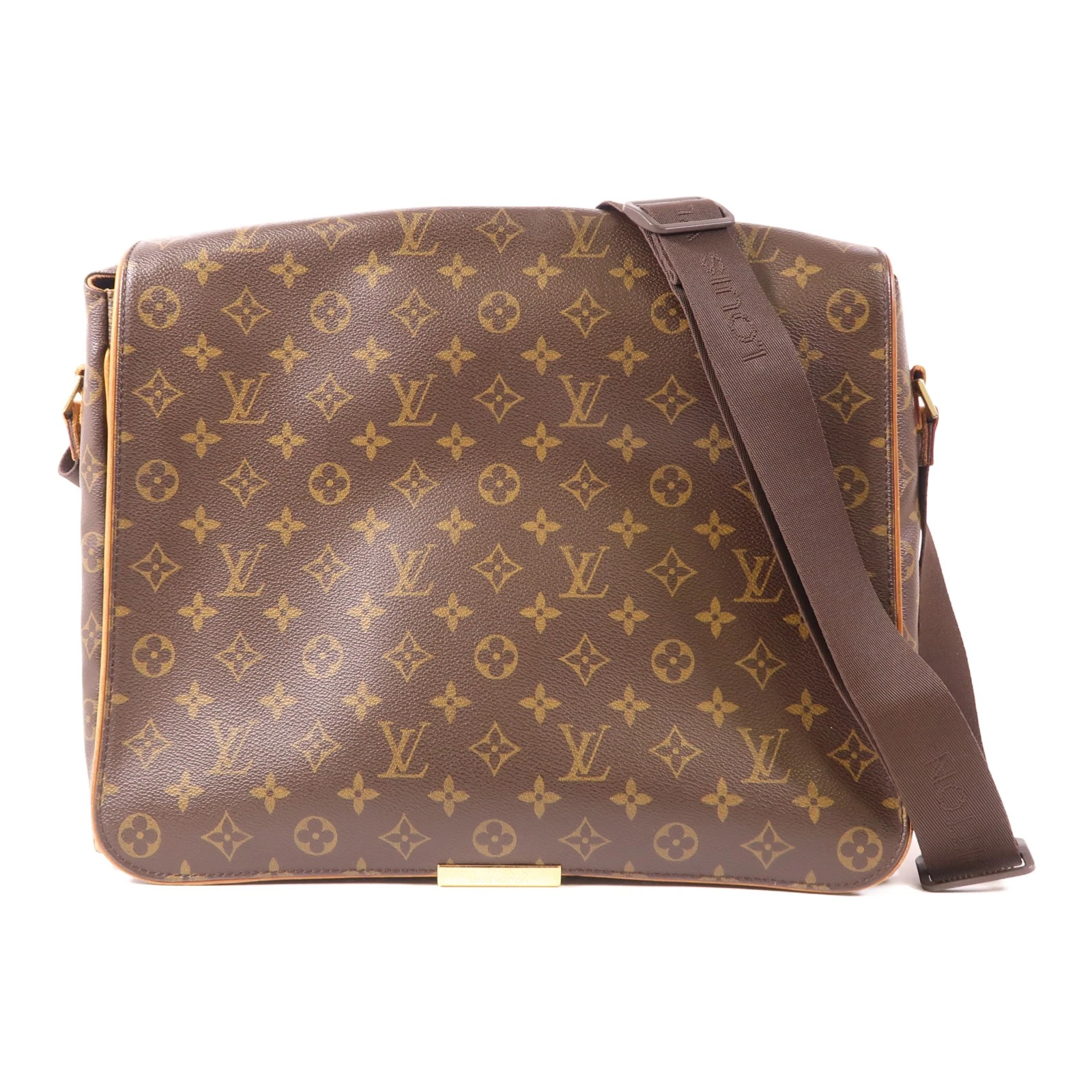 LOUIS VUITTON（LV） Borsa a tracolla Louis Vuitton LV GHW Abbesses M45257 Monogram Marrone