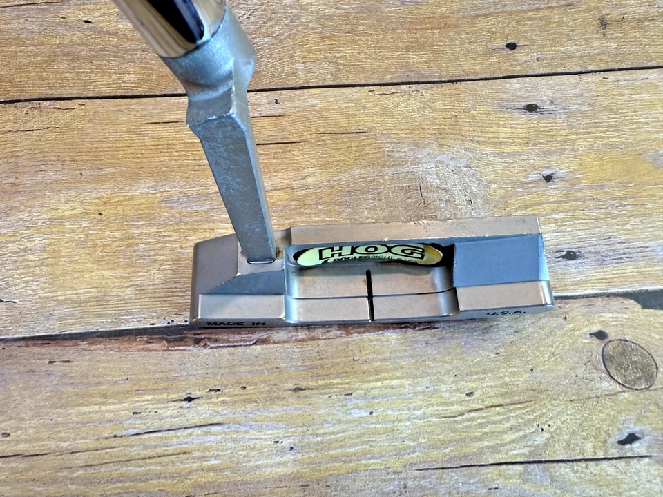 HOG MODEL 1OO3C-S BLADE PUTTER RH STEEL FAT SHAFT POSTITRAC JUMBO GRIP 33" ⛳EUC⛳ - Image 4 of 4