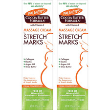 Palmers Cocoa Butter Massage Cream for Stretch Marks 4.4oz / 125g (Set Of 2)