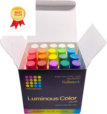 Hagoromo Fulltouch Colored Chalk Non-Toxic 20 Count Pack of 1 , 16 Color Mix