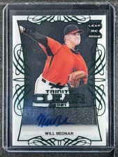 Bednar, Will - 2021 Leaf Trinity Clear - Autograph - 12/75