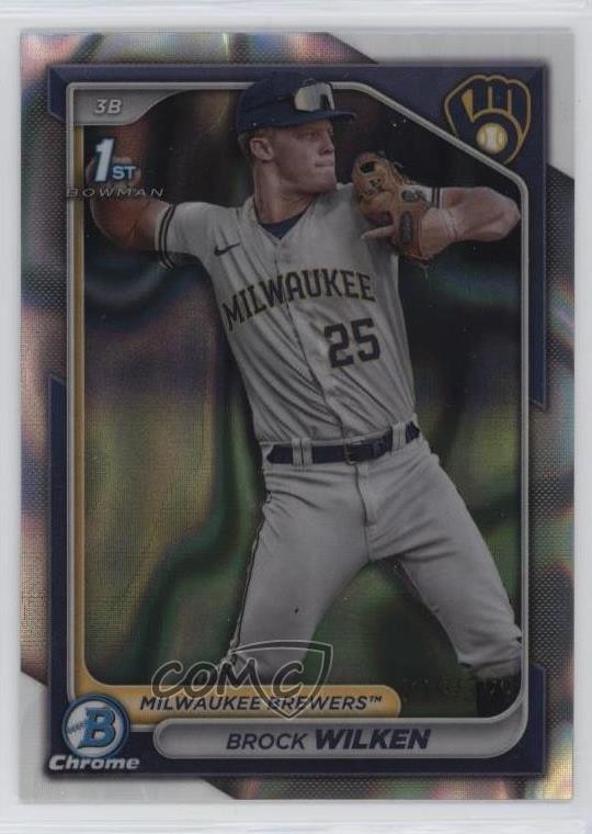 2024 Bowman Chrome Prospects Lava Refractor /399 Brock Wilken #BCP-86 17f8