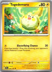 Togedemaru 054/142 Stellar Crown Uncommon