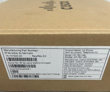 Cisco IP Phone CP-7821-K9 VoIP Desk Phone PoE 78221 Telephone