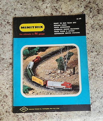 Trix Trains MINITRIX 1973 The Ultimate in N Gauge Catalog