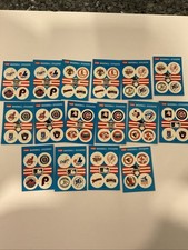1989 Fleer - Baseball Quad Stickers 1-12 Complete Set - With Varieties ⚾️♨️♨️l