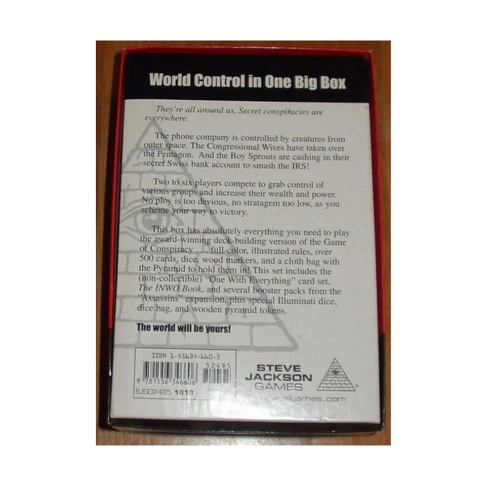 SJG Illuminati CCG Deluxe INWO Box VG+/NM - Bild 2 von 2