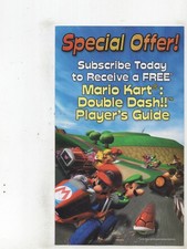 Mario Kart Double Dash Guide Offer Nintendo Gamecube Insert Only Authentic