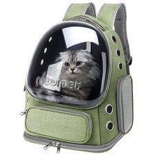 Cat Backpack Carrier, Breathable Cat Carrier Large Space Bubble Pet Backpack ...