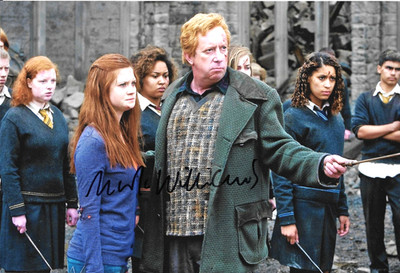 Original Autogramm: Mark Williams als Arthur Weasley in HARRY POTTER   20 x 30xm